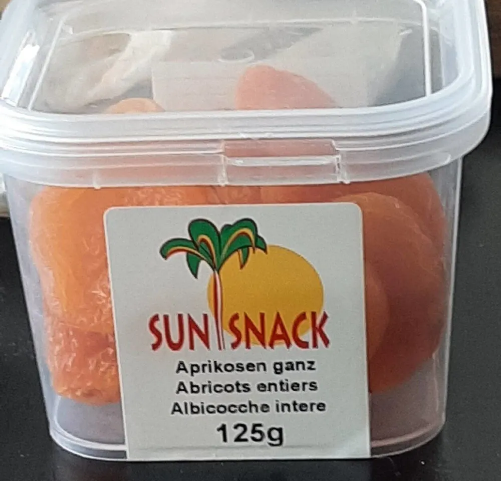 Abrikosen ganz 125g