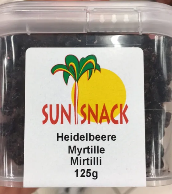 Sun Snack Myrtille
