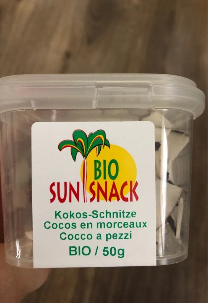 Cocos en morceaux