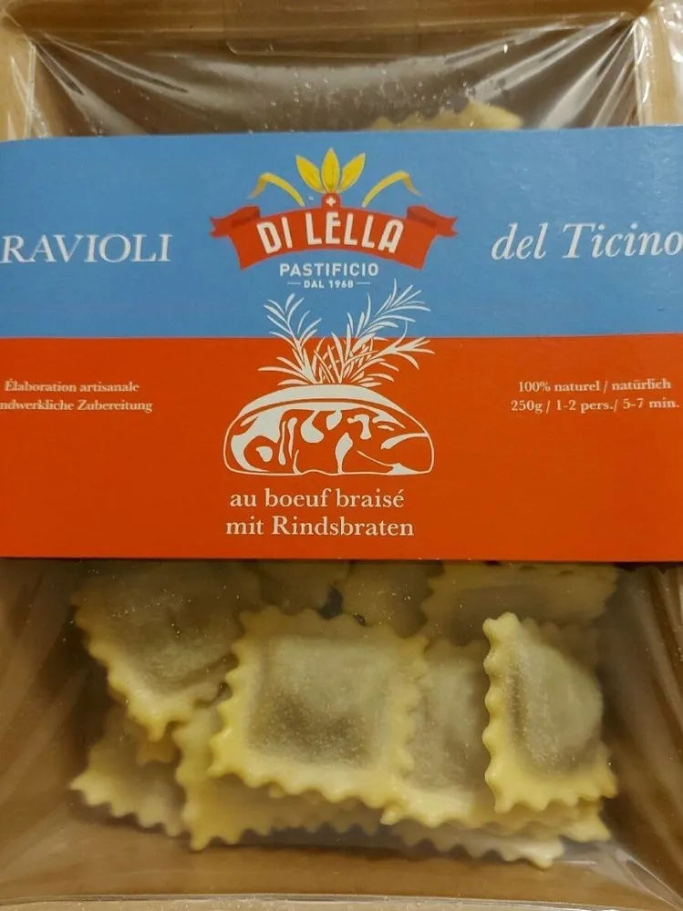 RAVIOLI DEL TICINO AU BOEUF BRAISÉ