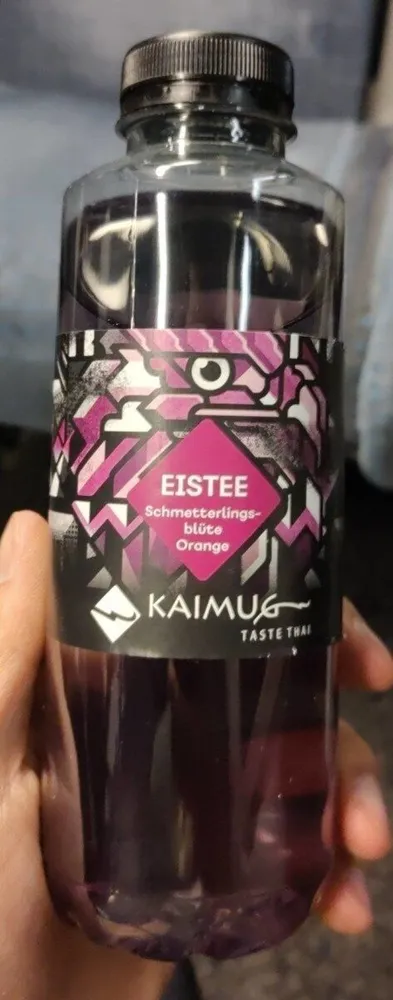 Eistee Schmetterlingsblüte Orange