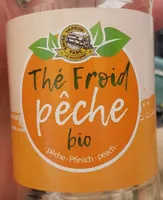 Thé froid pêche bio