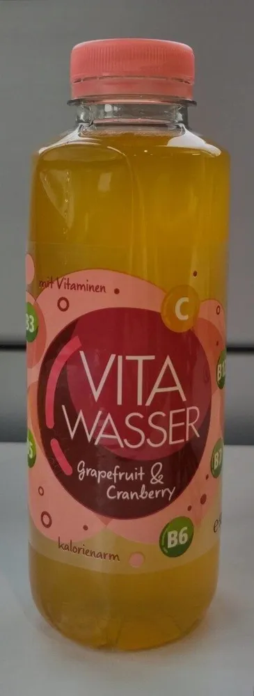 VITA Wasser Grapefruit & Cranberry