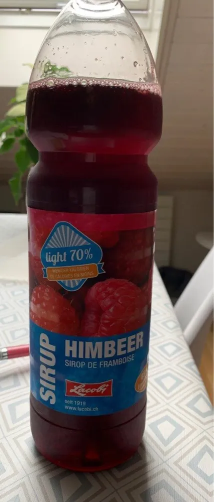 Sirop de framboise
