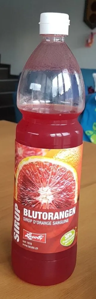 Sirop d'Orange Sanguine