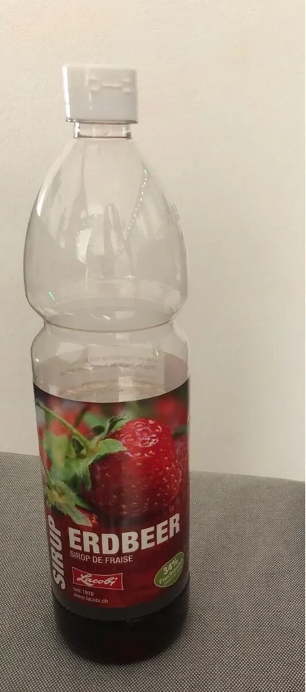 Sirop de fraise