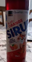 Sirop d'orange sanguine