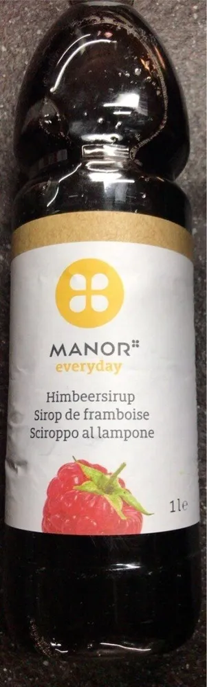 Sirop de framboise