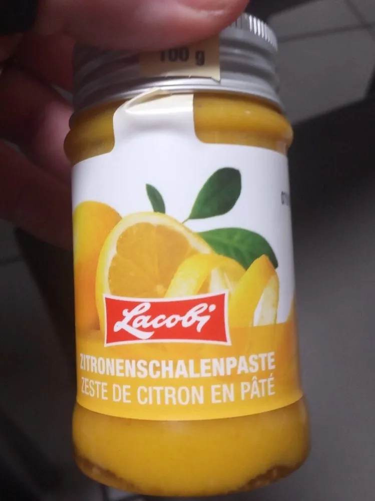 Zeste de citron en pâte
