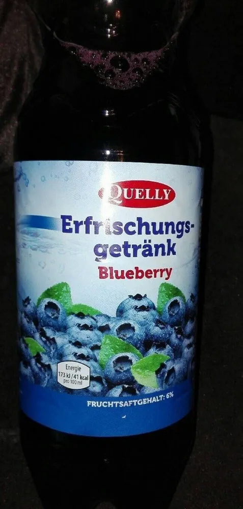 Erfrischungsgetränk Blueberry