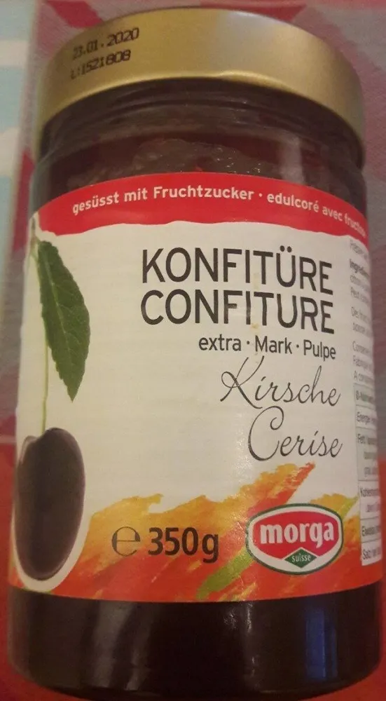 Confiture Cerise extra Pulpe