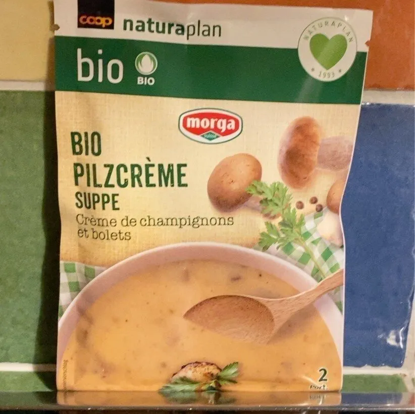 Crème de champignons et bolets