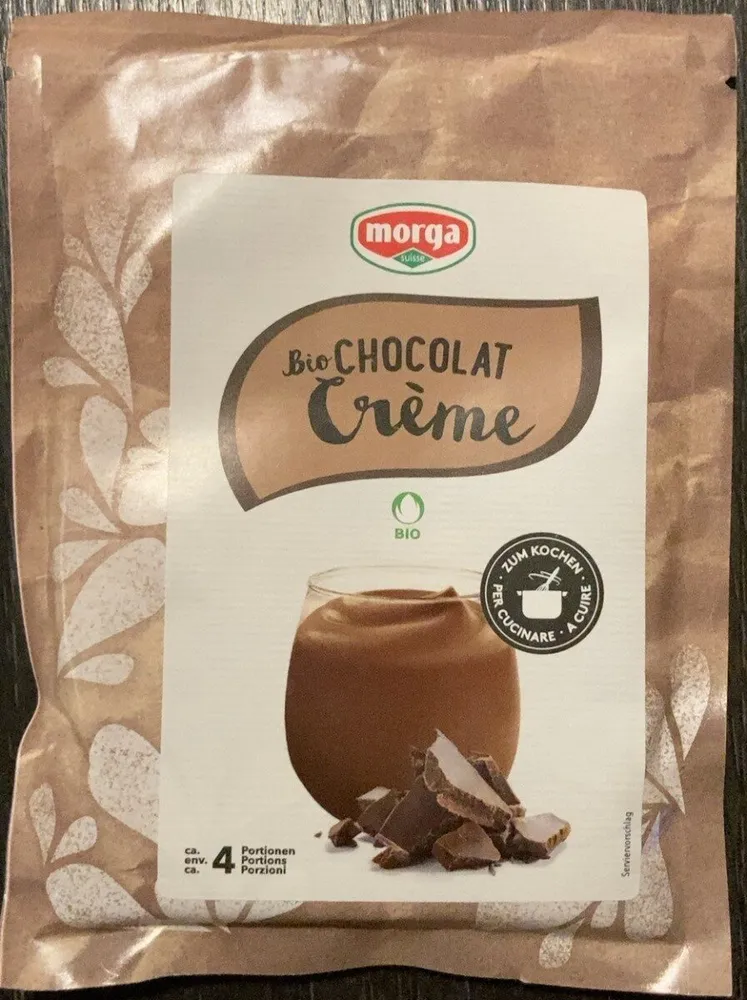 Bio chocolat crème