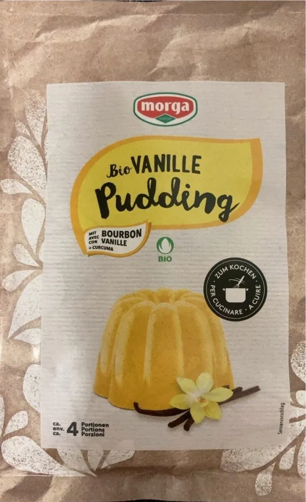 Bio Vanille Pudding