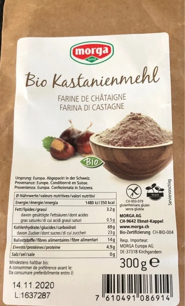 Farine de chataigne