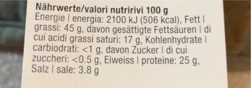 Bündner Landjäger