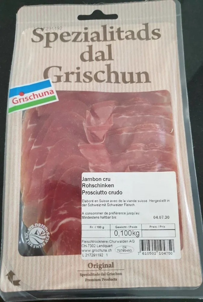Jambon cru