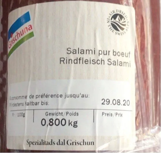 Salami pur boeuf