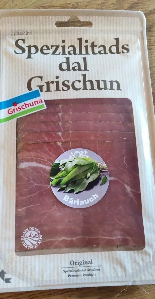 Rohschinken Bärlauch