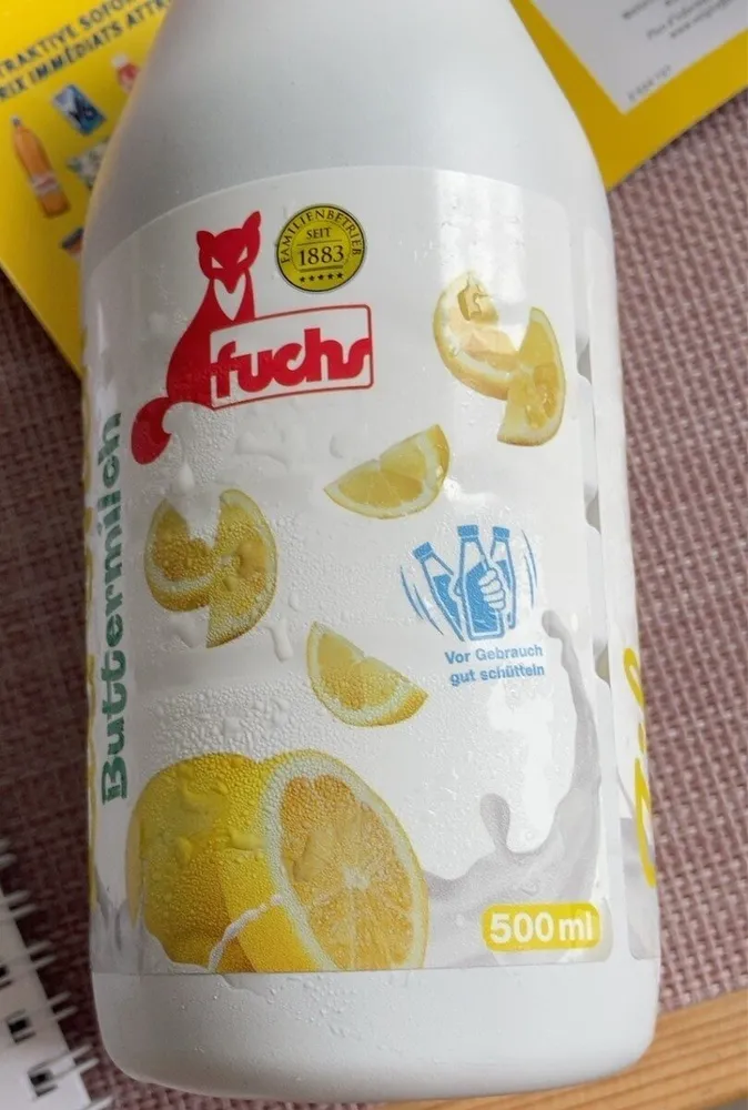 Zitronen Buttermilch