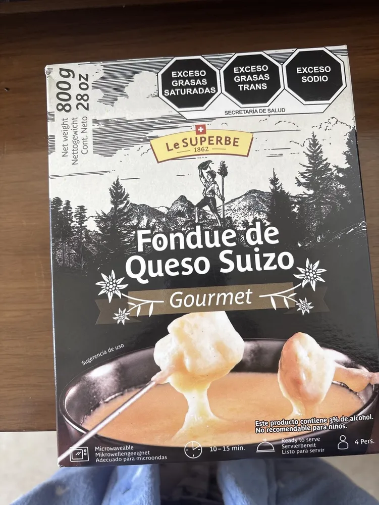 Fondue De Queso Suizo