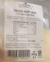 Sbrinz aop rape