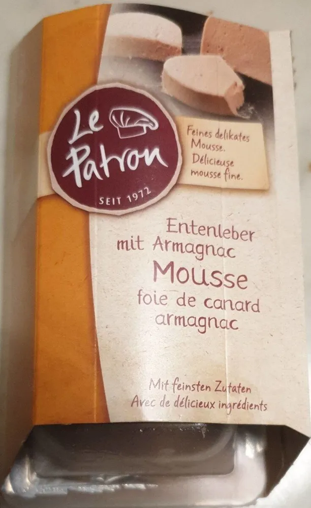 Mousse foie de canard armagnac