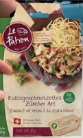 Emincé de veau à la zurichoise
