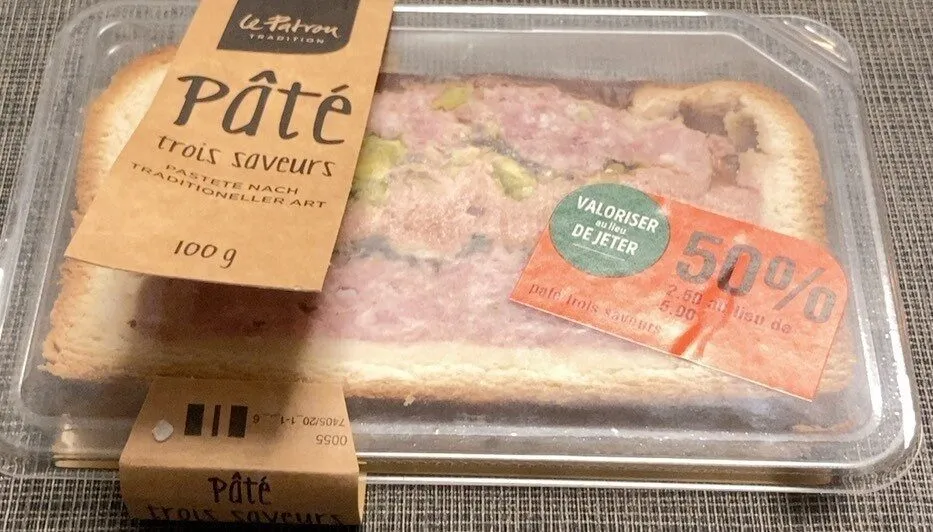 Pâté trois saveurs