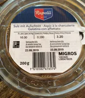 Aspic a la charcuterie