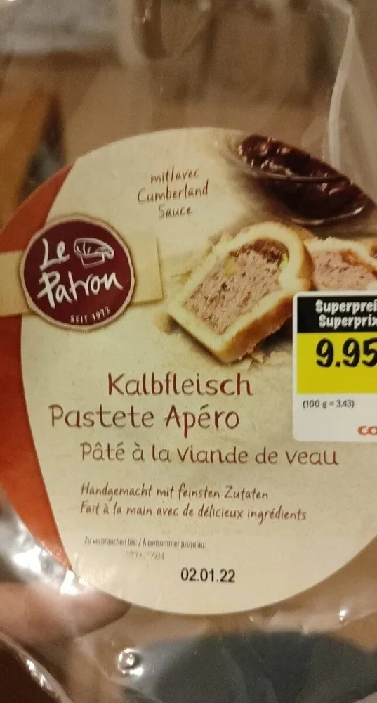 Pâté à la viande de veau