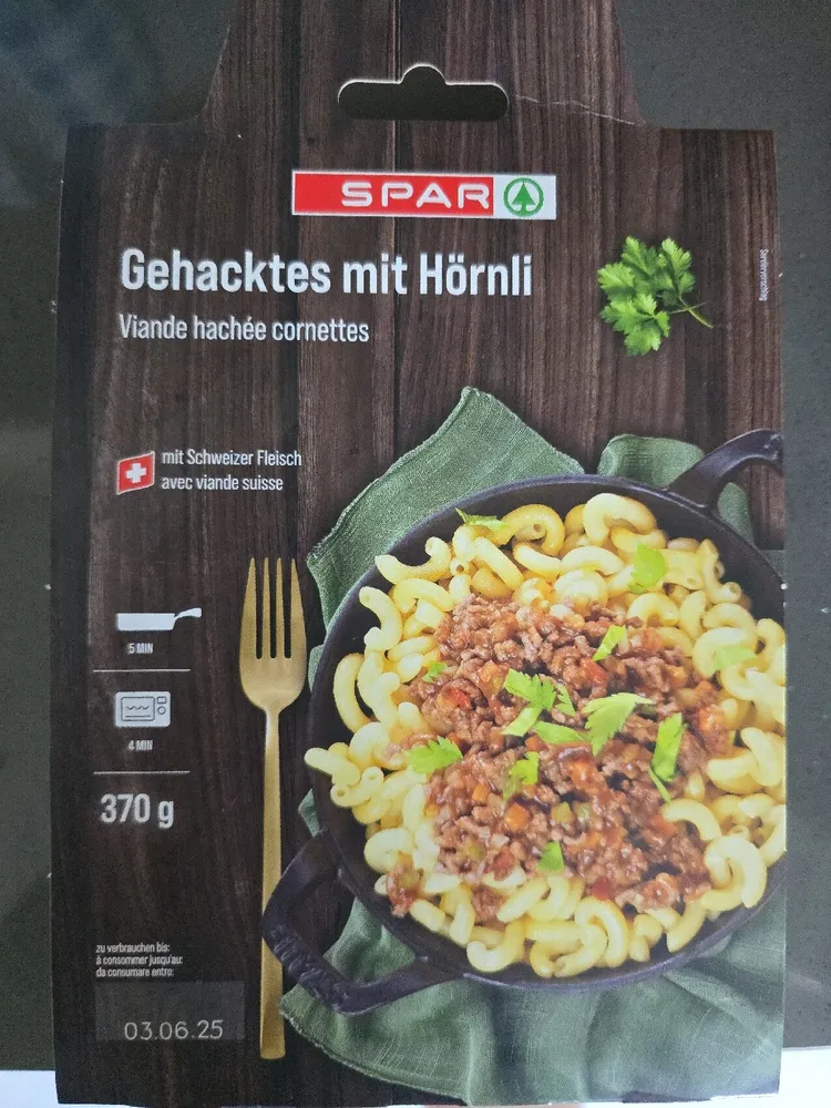 Gehacktes Mit Hörnly