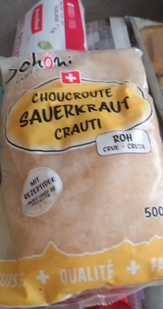 choucroute crue
