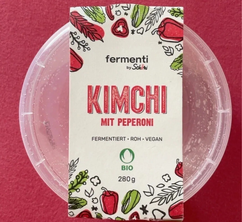 Kimchi mit Peperoni