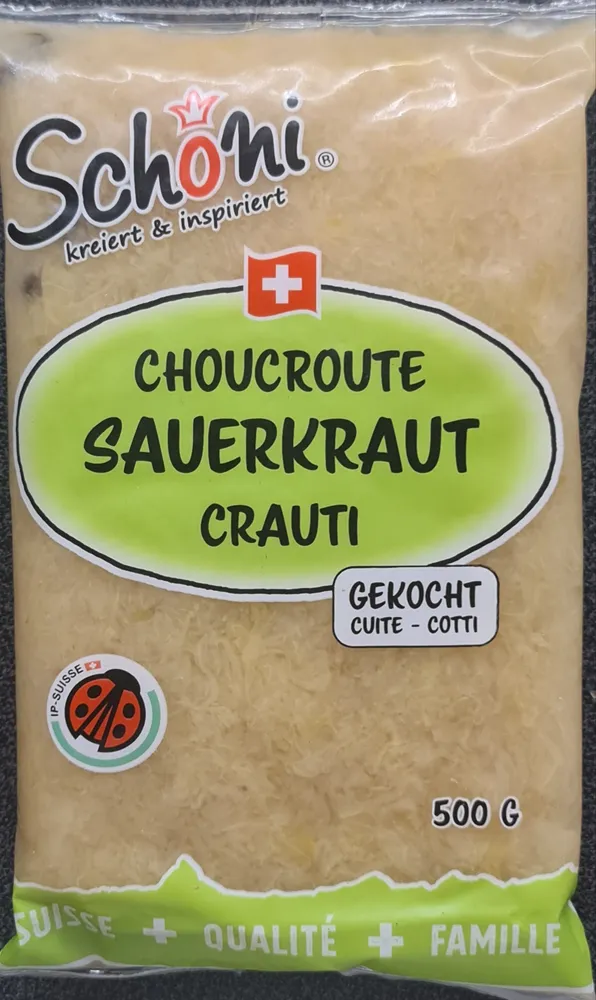 Sauerkraut, gekocht