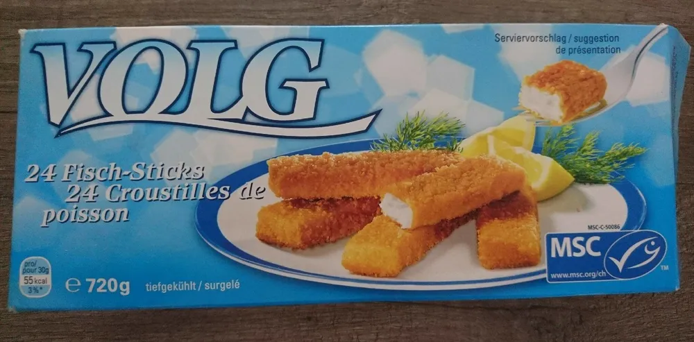 24 croustillants de poisson