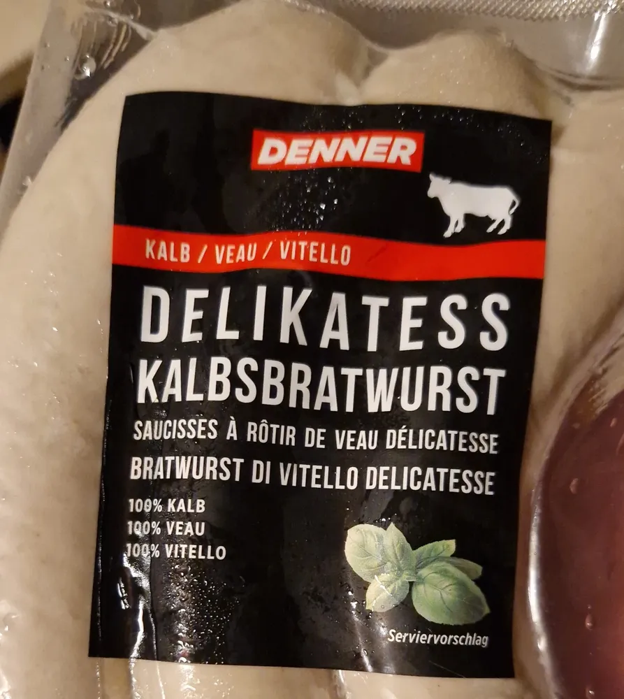 saucisse à rôtir de veau