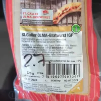 St. Galler OLMA- Bratwurst