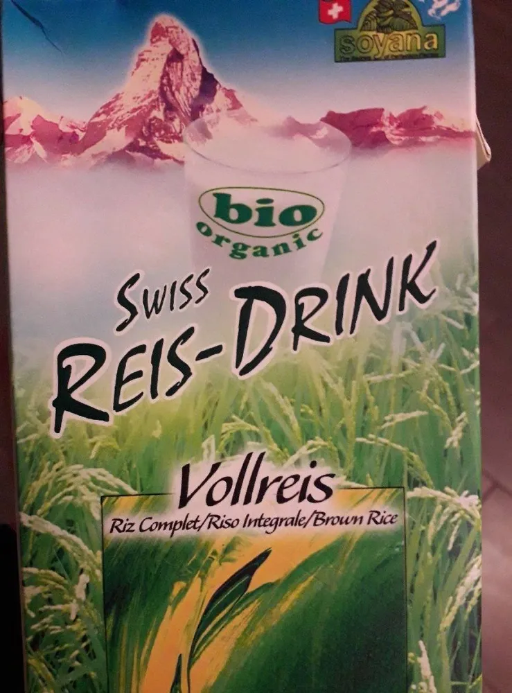 Swiss reis drink