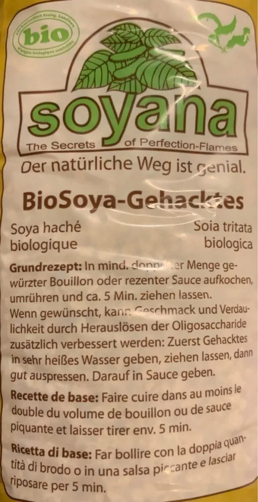 BioSoya-Gehacktes