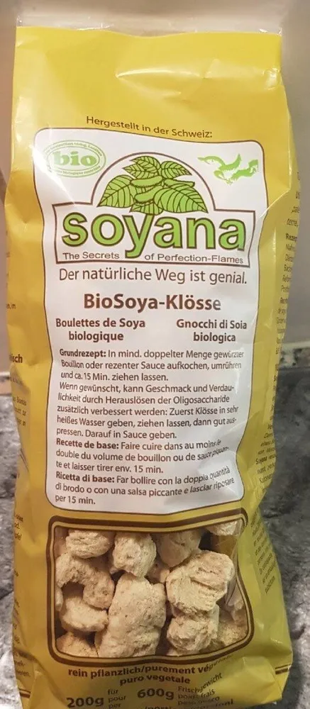 Boulettes de soya bio