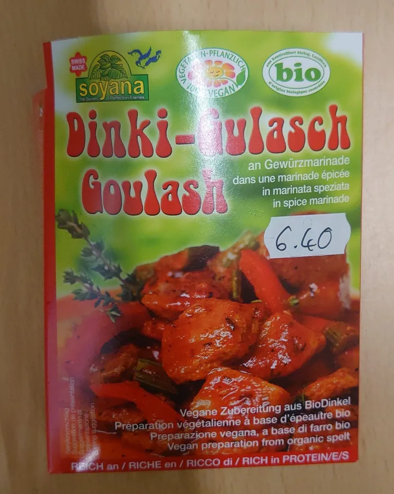 Goulash d'épeautre