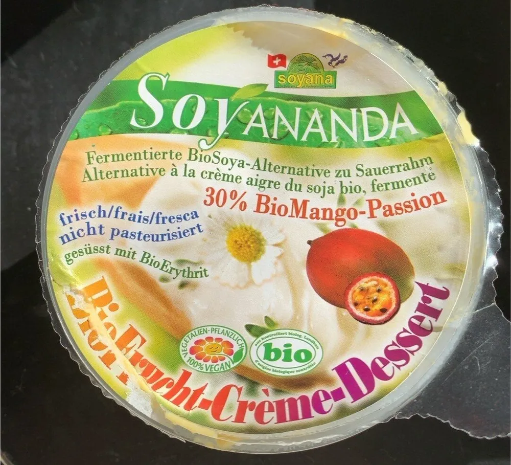 Bio Frucht Creme Dessert