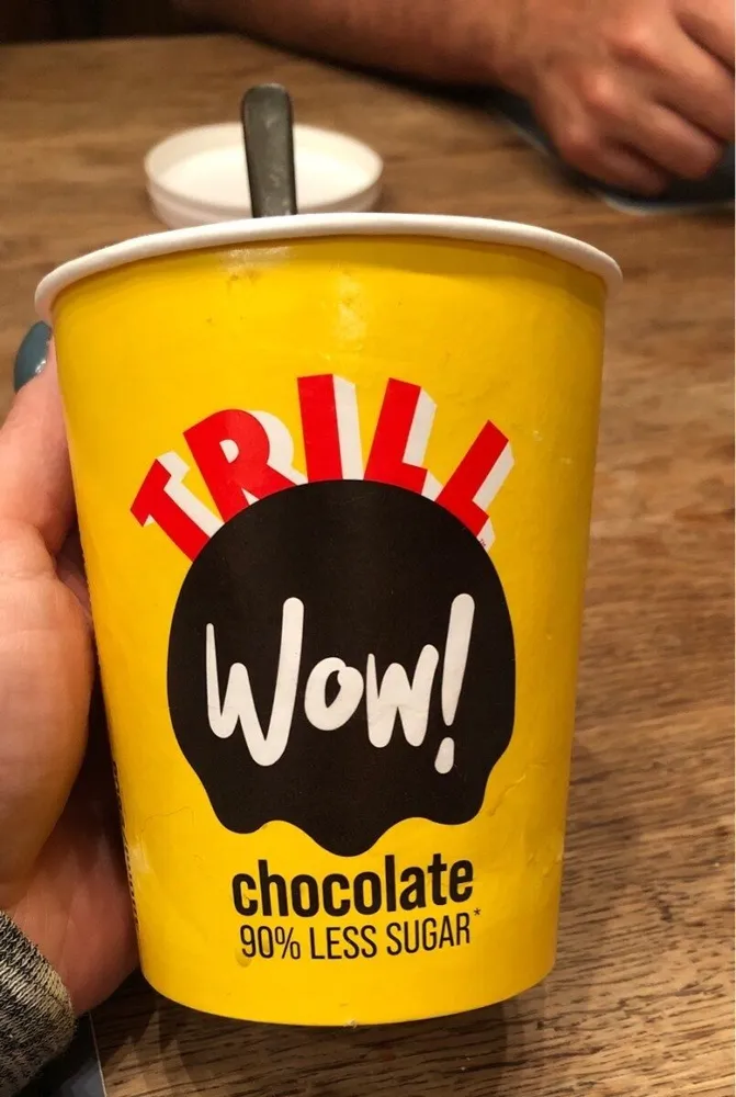 Glace au chocolat