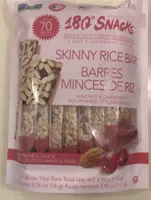 Barres minces de riz