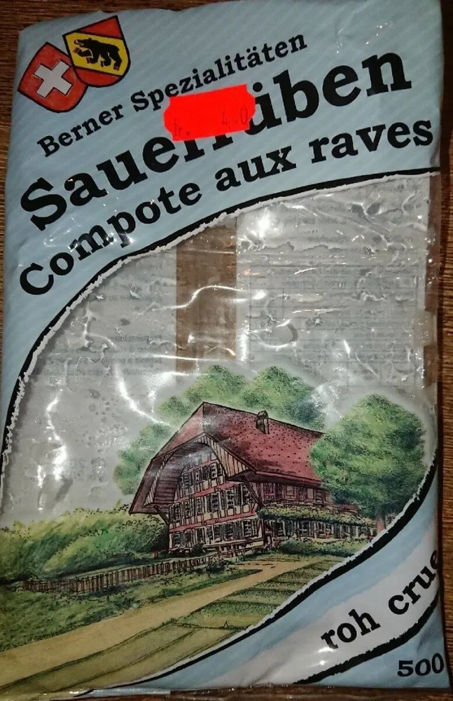Compote aux raves
