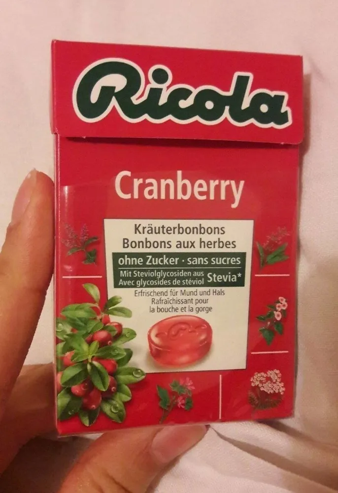 Cranberry Kräuterbonbons