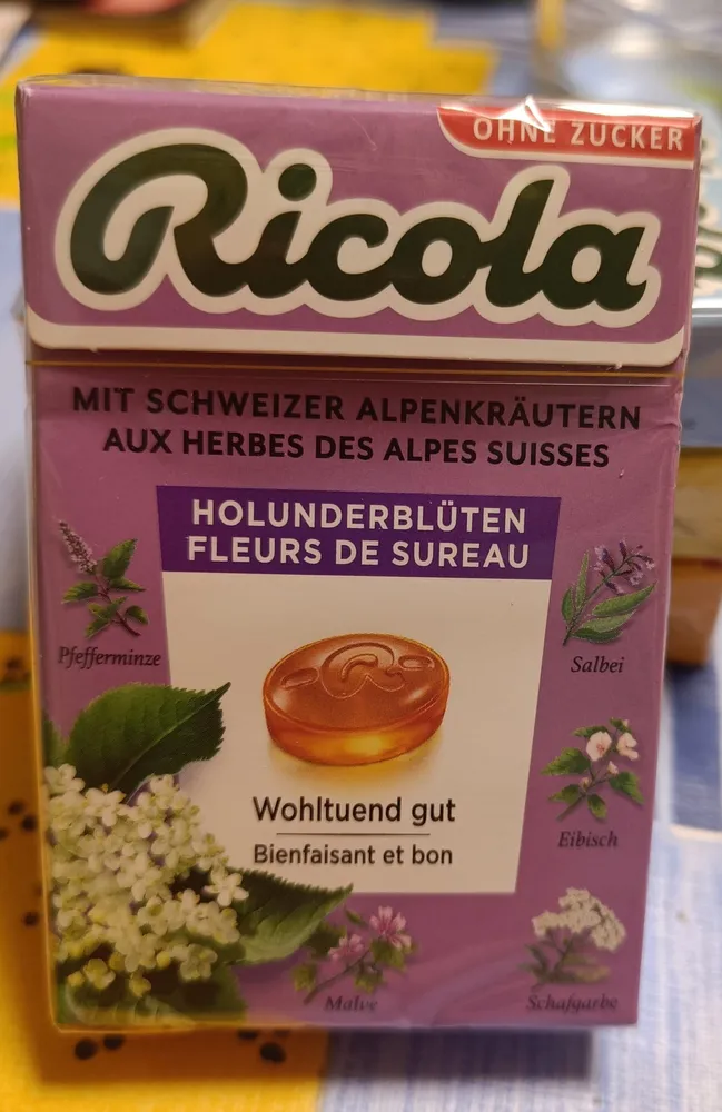 Ricola holunder ( fleur de sureau)