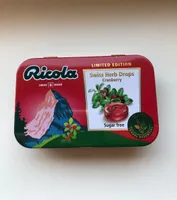 Swiss herb drops - Cranberry
