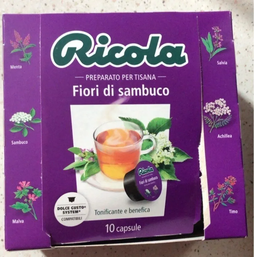 Preparato per tisana fiori di sambuco